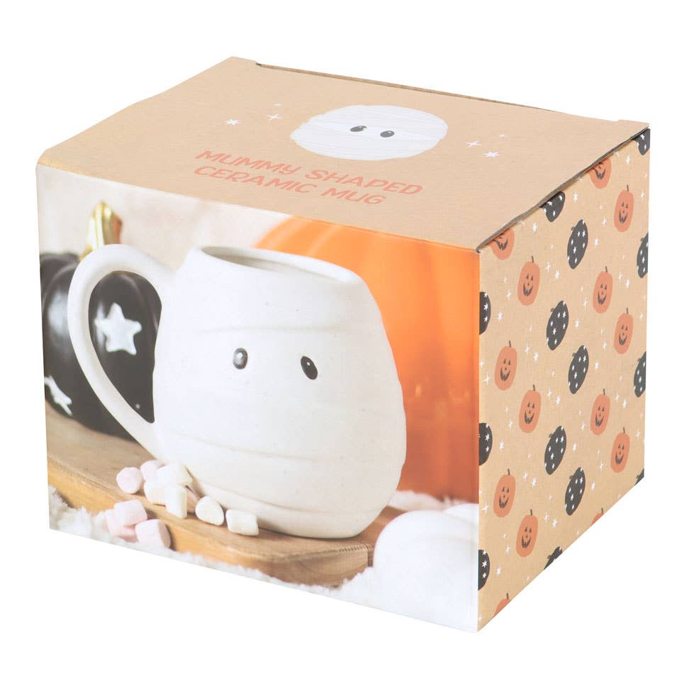 Mummy Shaped Halloween Mug