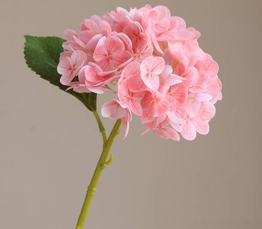 12.5"Real Touch Lifelike Hydrangea-6”bloom