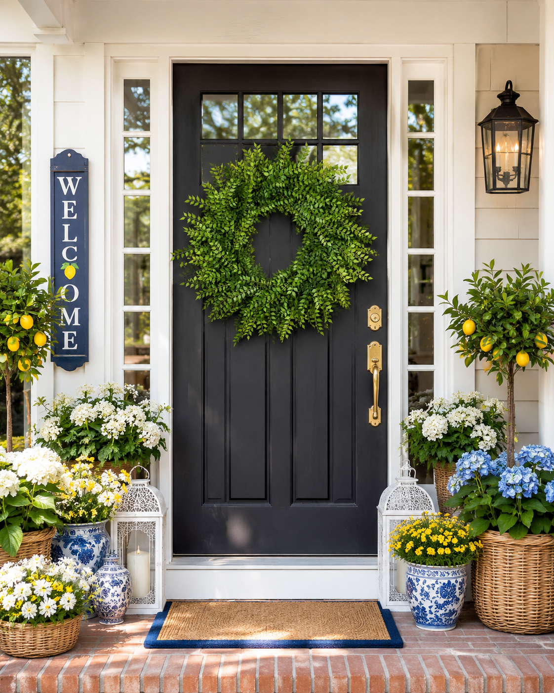26" SMILAX WREATH