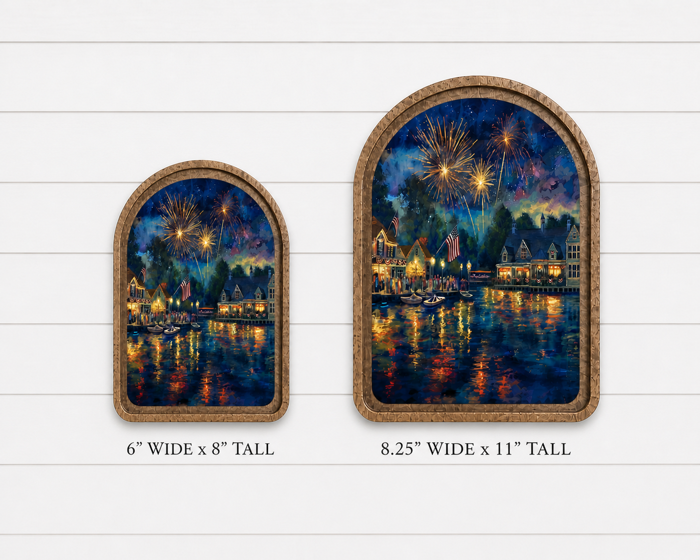 Arch Top 4th of July Framed Art