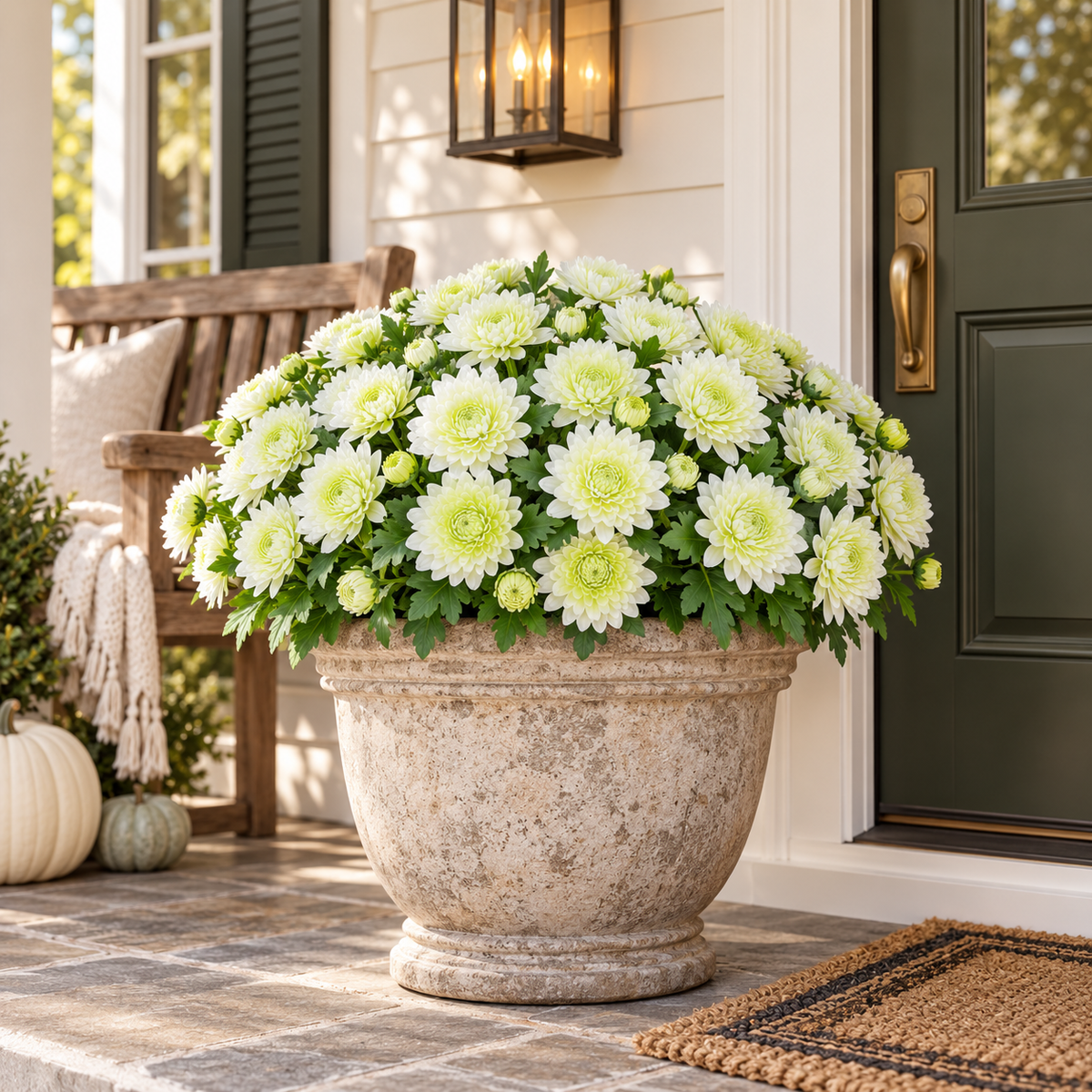 UV Resistant Mum Bush (Assorted Colors)