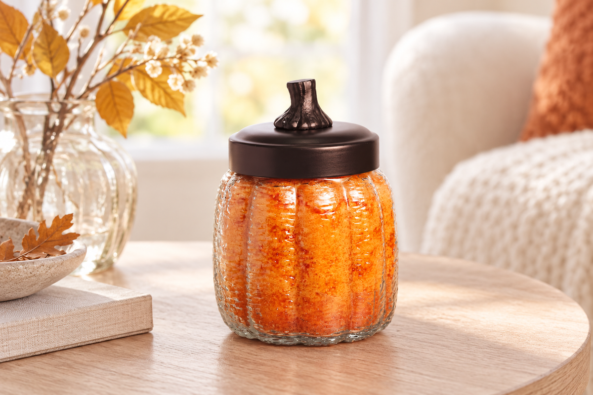 15oz Pumpkin Fall Scented Jar Candle