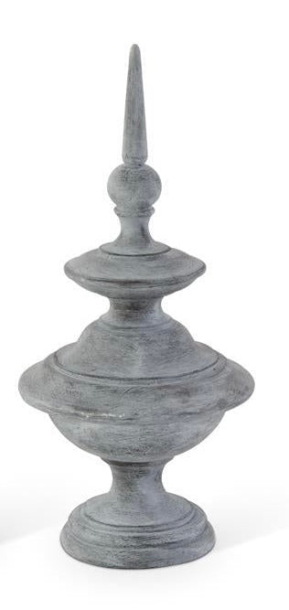 Gray Resin Finials
