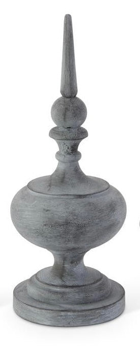 Gray Resin Finials