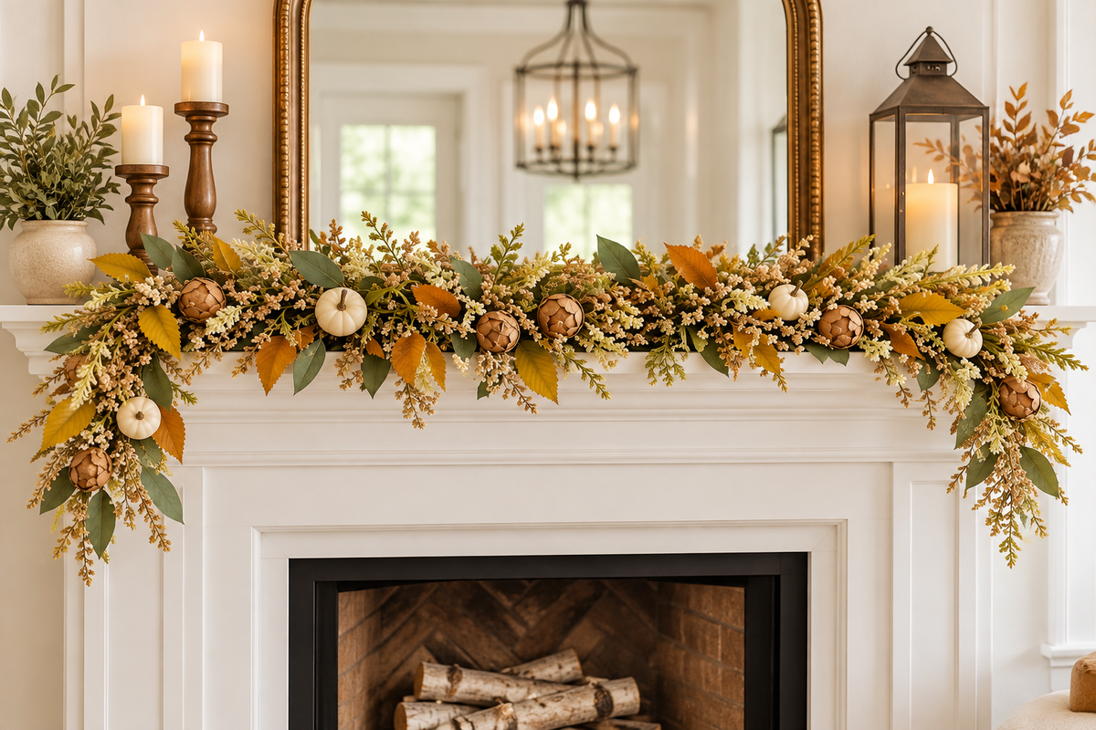 Cider Mill  4ft Garland