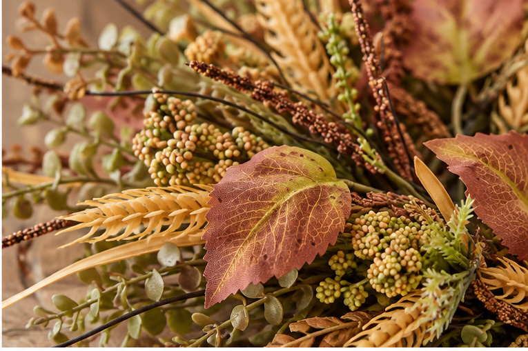 Autumn Harvest 6.5" Candle Ring