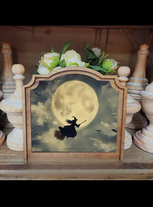 **PREORDER** Provincial Witch Moon Framed Art