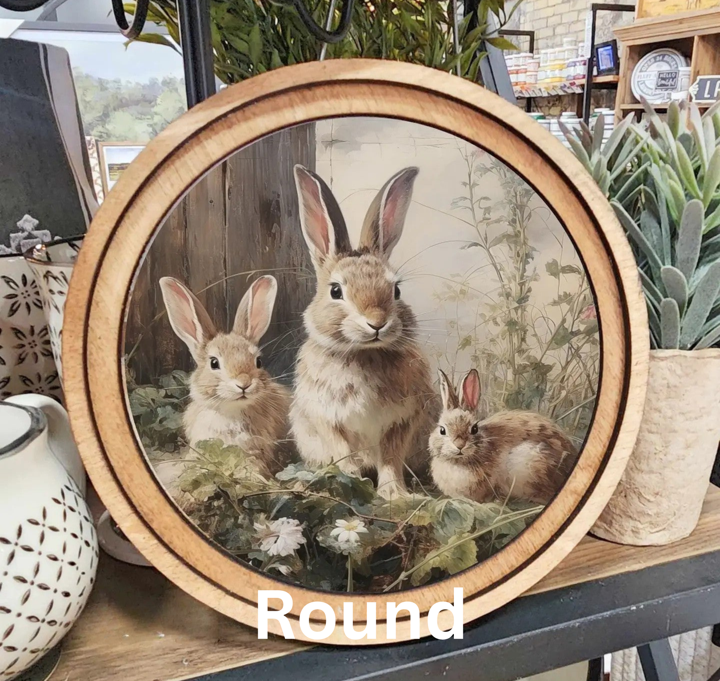 Bunny Trio Art