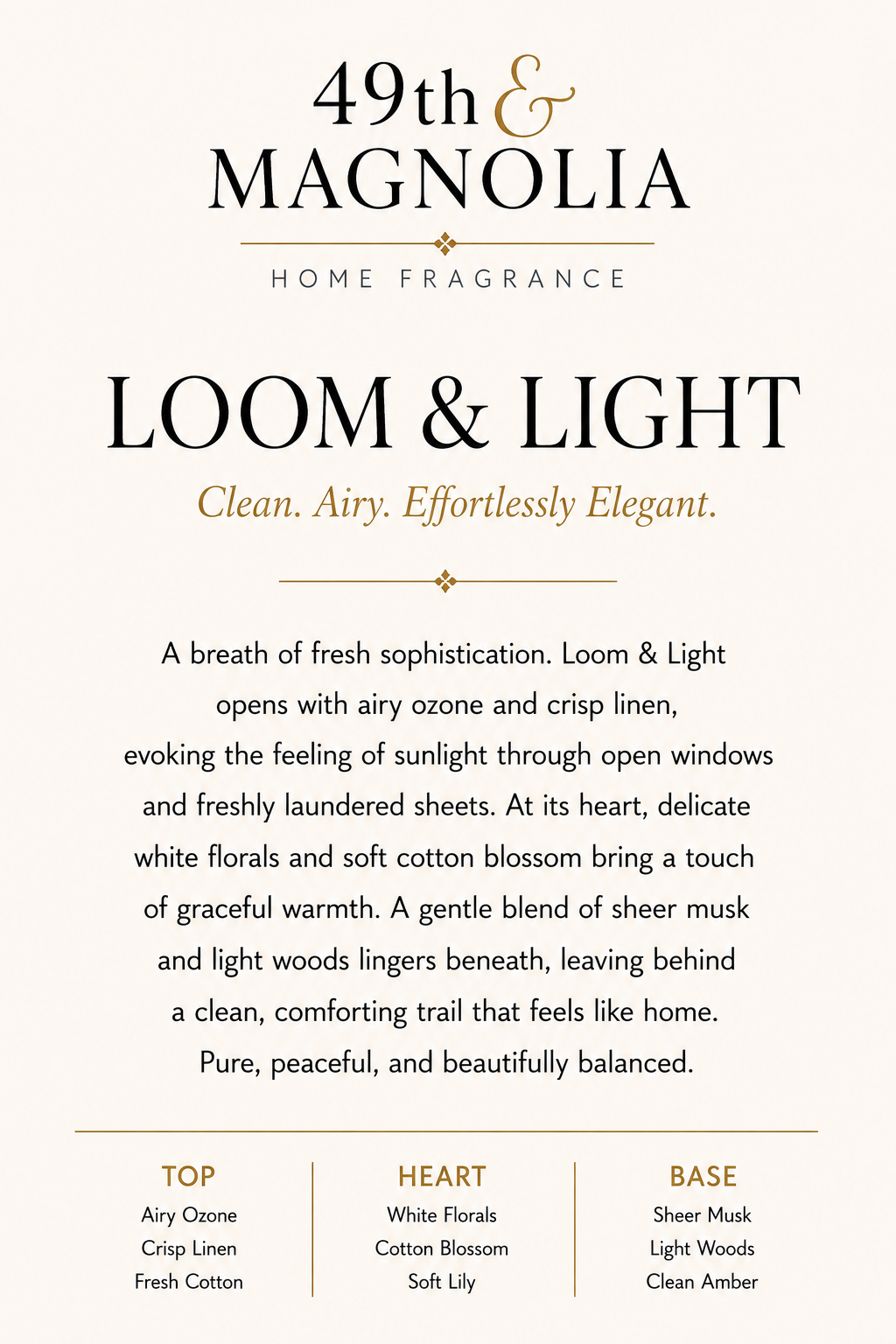 49th & Magnolia Home Luxury Room & Linen Mist