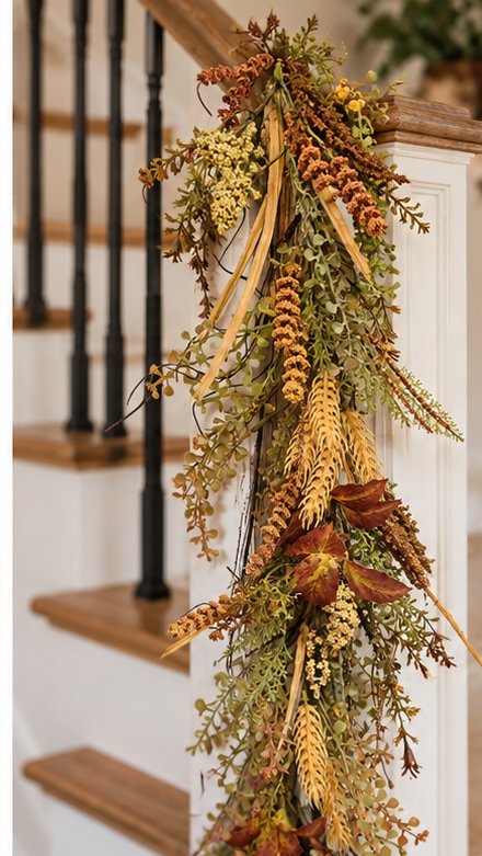 A Fall Gathering Garland