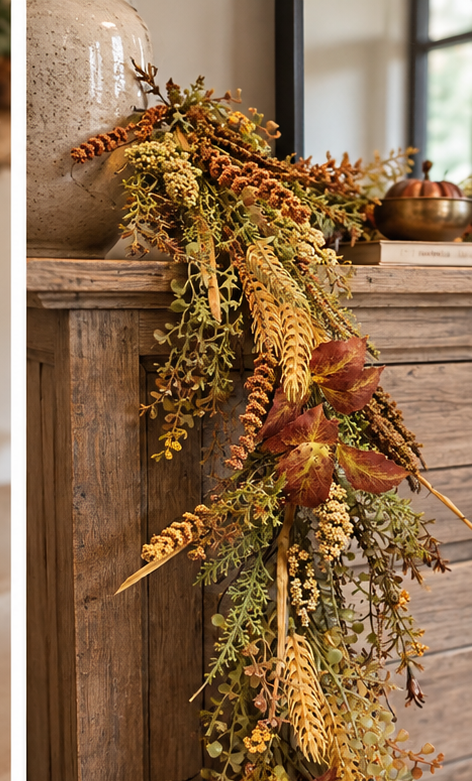 A Fall Gathering Garland
