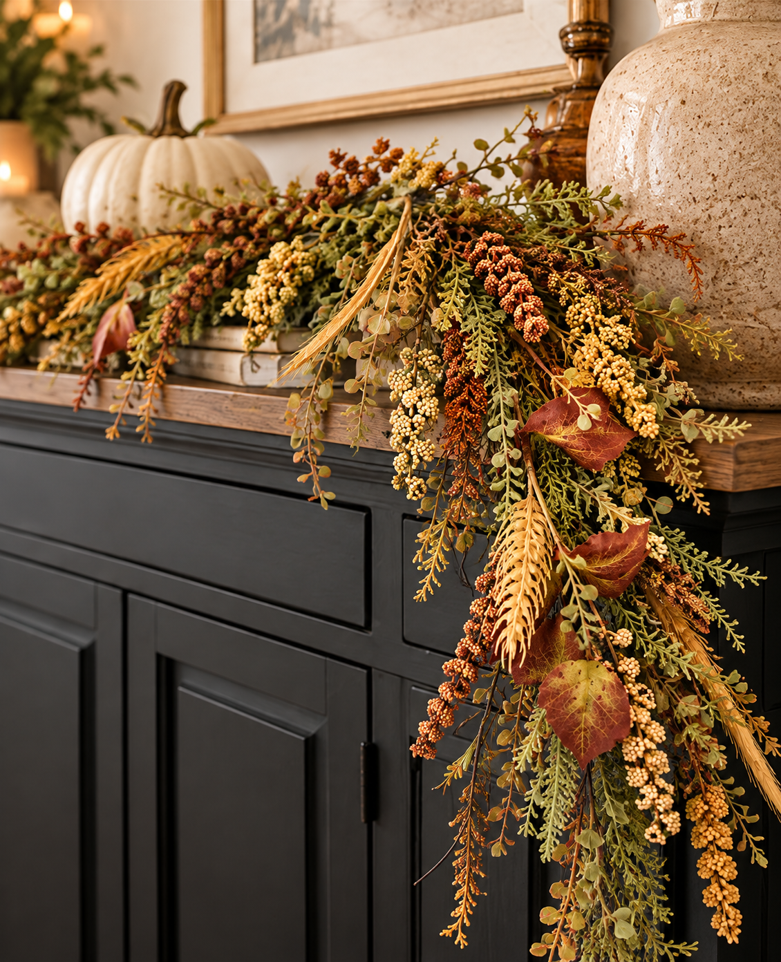 A Fall Gathering Garland