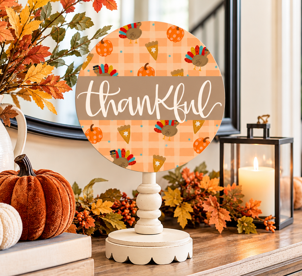 Thankful Topper (Base sold separately)