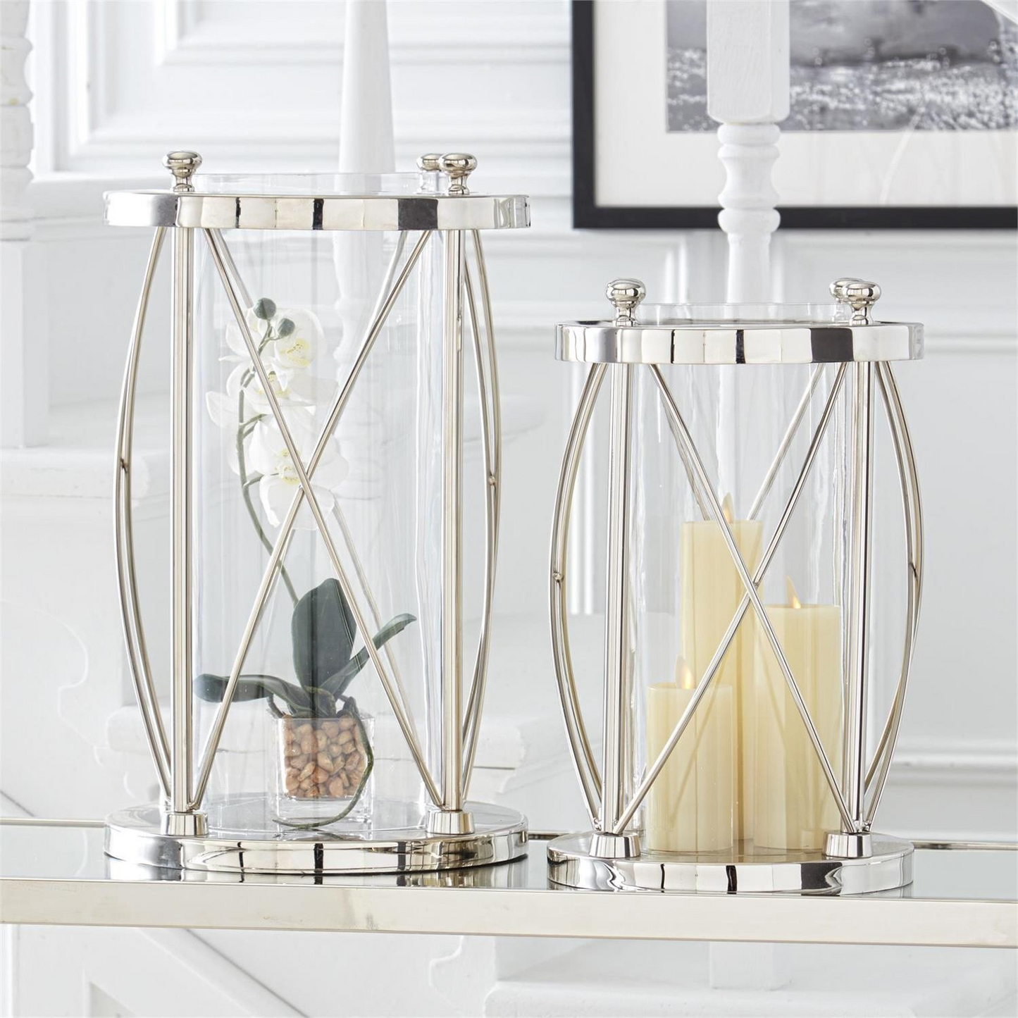 Luminara Ivory Pillars (Set of 3)