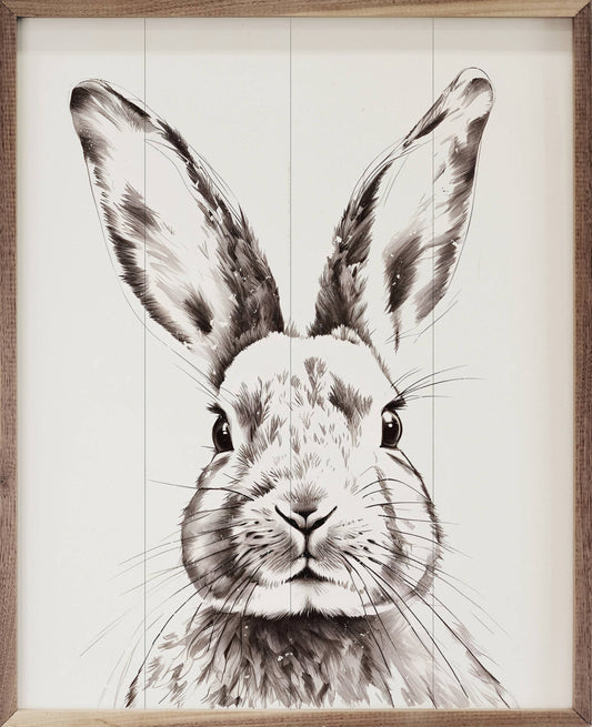 Rabbit White 16 x 20 - 49th & Magnolia