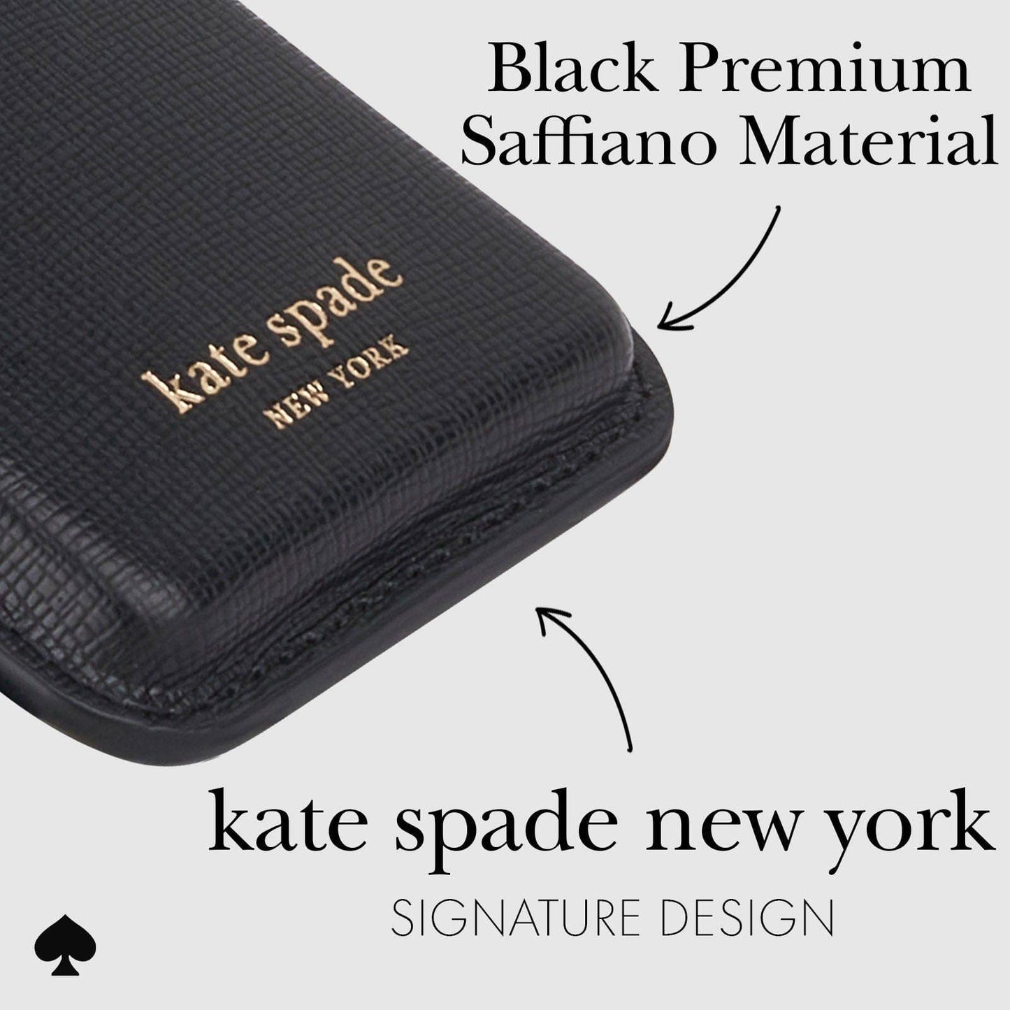 Kate Spade New York Wallet MagSafe Black
