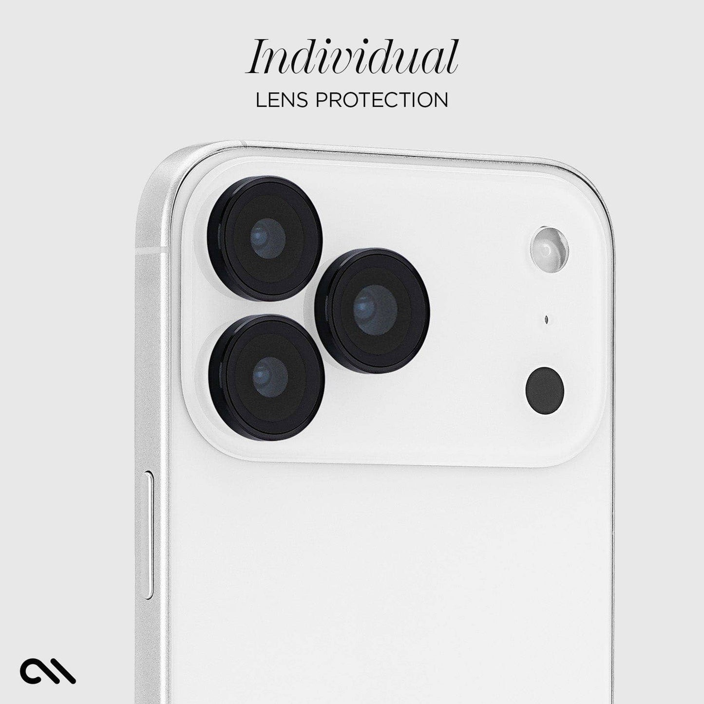 Aluminum Camera Lens Protector Black - iPhone 17 Pro/Pro Max
