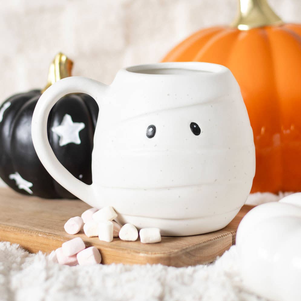 Mummy Shaped Halloween Mug