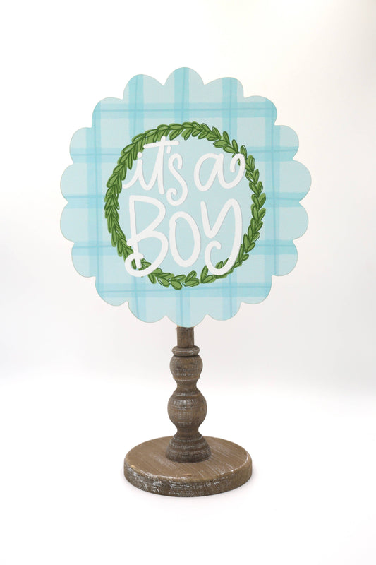 It's a Boy Baby Topper (Base Sold Separately)