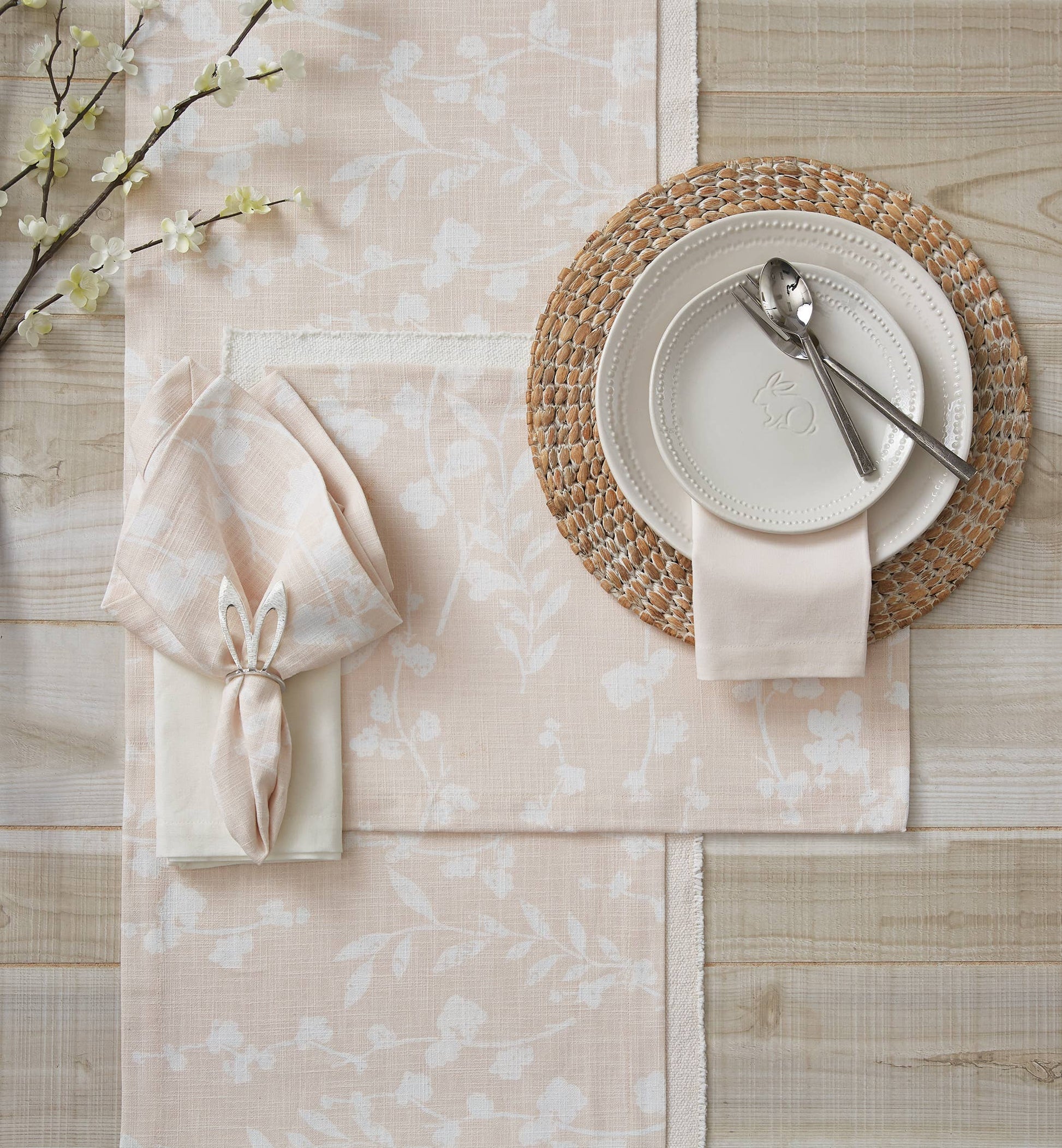 Callie Print Placemat - Blush - 49th & Magnolia