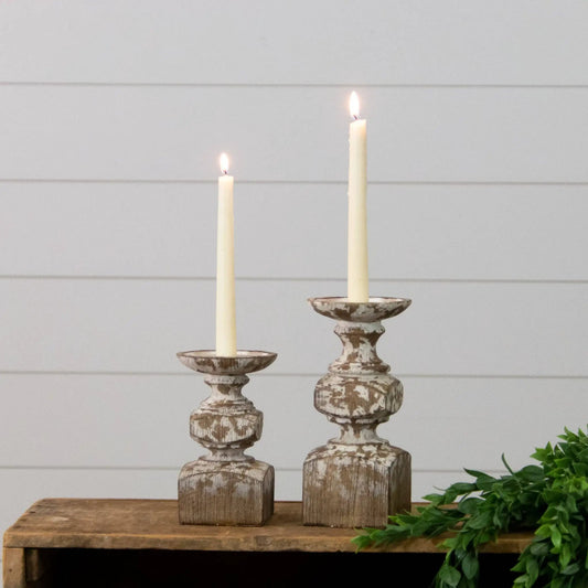 Chippy Candle Holders by Audrey's