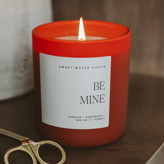 Be Mine 15 oz Soy Candle, Matte Jar