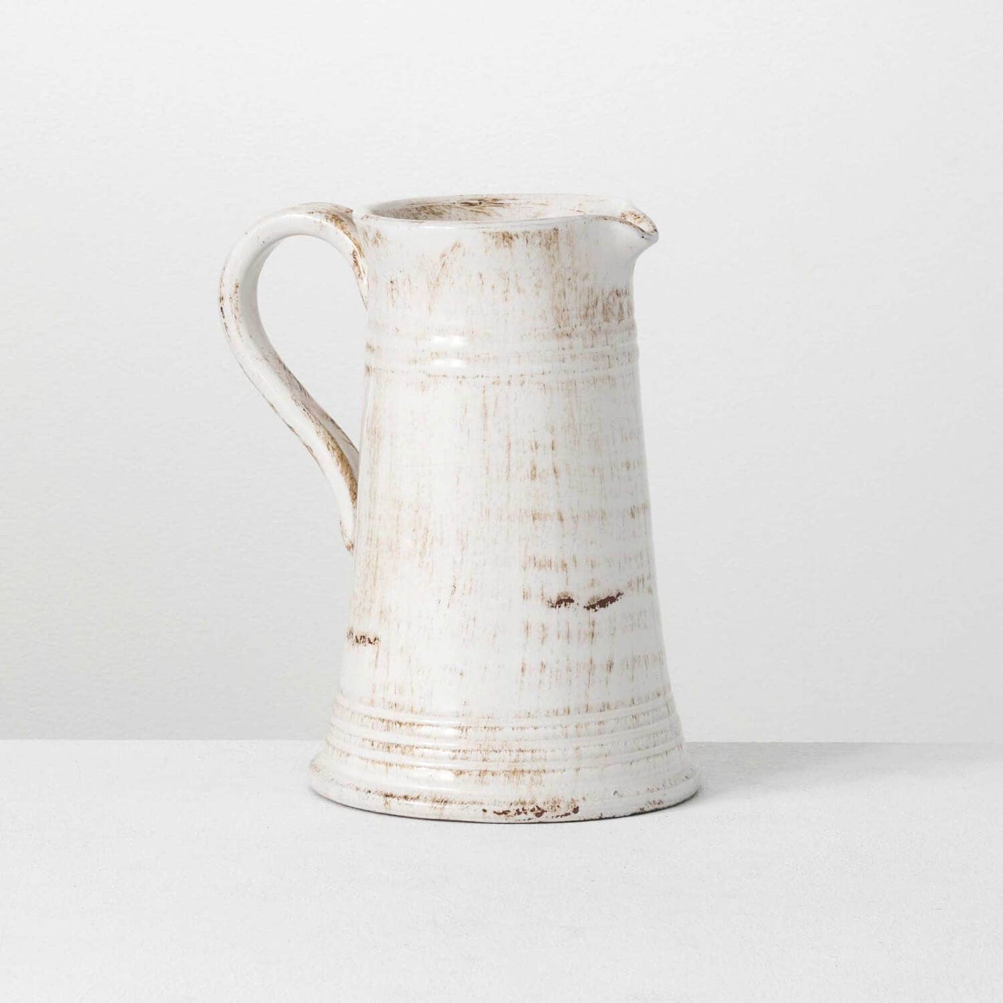 GLAZED CERAMIC PITCHER - 49th & Magnolia