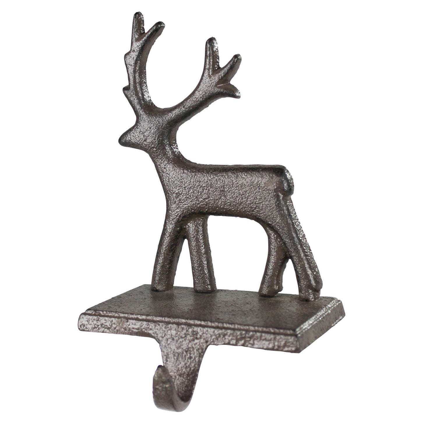 Cast Iron Deer Stocking Holder