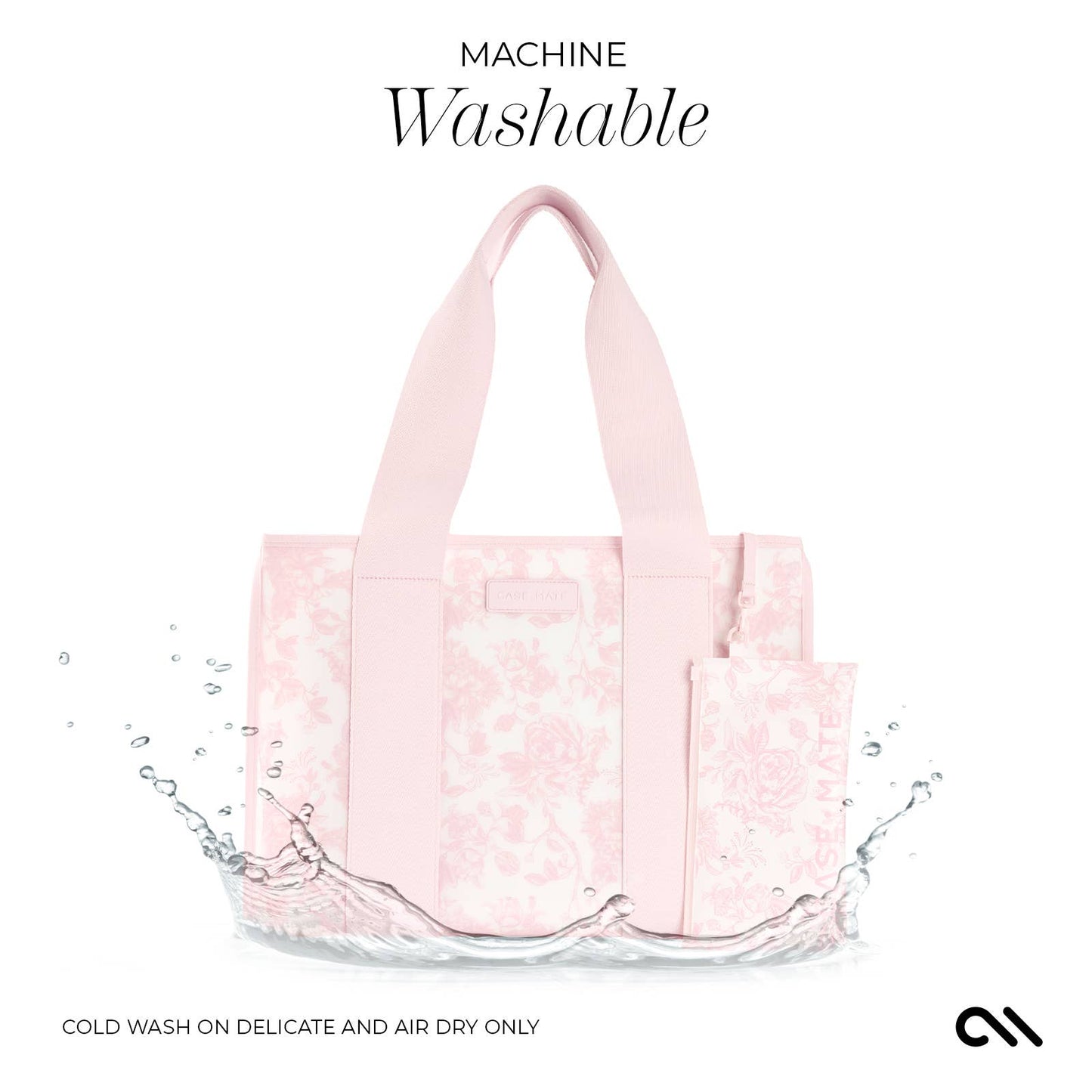 Case-Mate Ballet Pink Afternoon Rosé Jelly Tote Bag