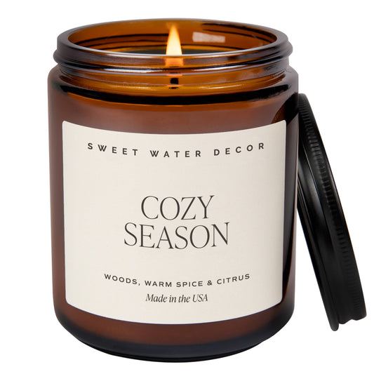 Cozy Season Soy Candle - 9 oz