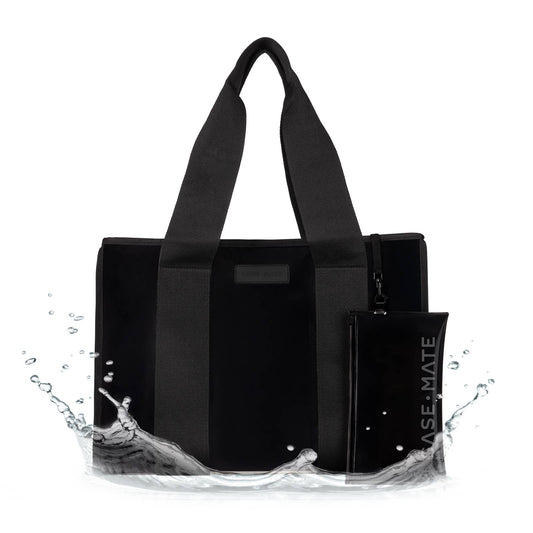 Case-Mate Midnight Black Jelly Tote Bag