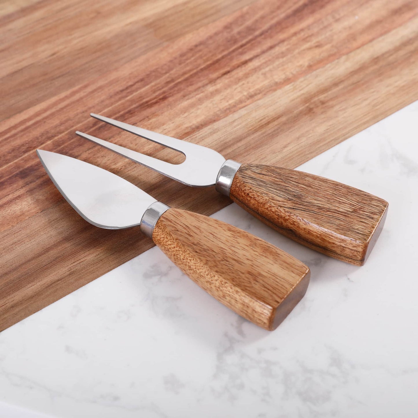 Marble Heart Shaped Serving Set