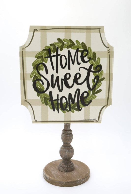 Home Sweet Home Cut Corner Topper (Base Sold Separately)