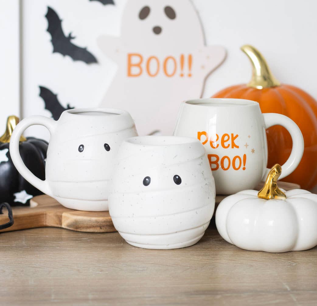 Mummy Shaped Halloween Mug