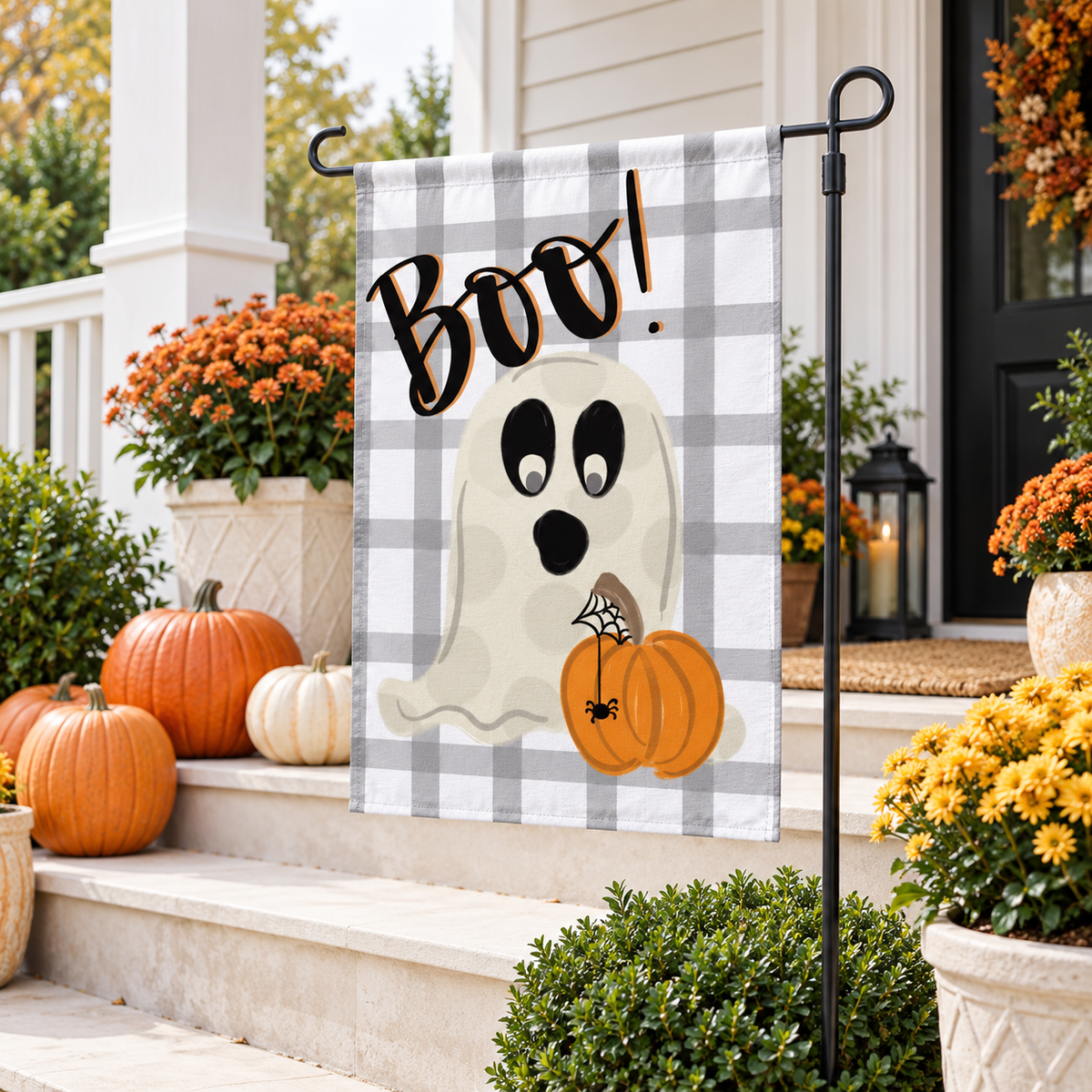 Boo Garden Flag