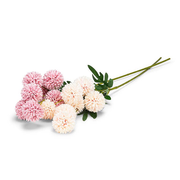 7 Ball Chrysanthemum Flower Stem - 49th & Magnolia