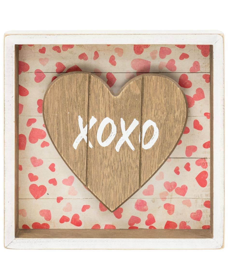 Valentine Shadow Box Sign